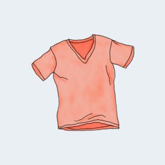 V-Neck T-Shirt-TEST